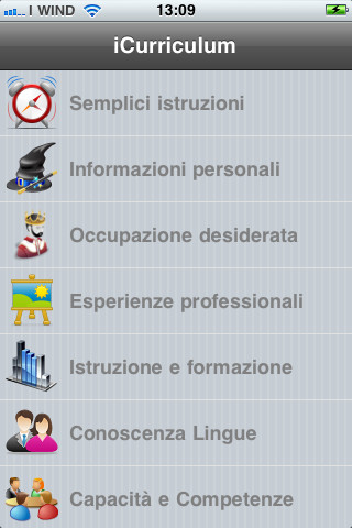 iCurriculum iPhone