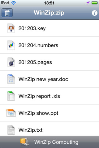 winzip per riphone