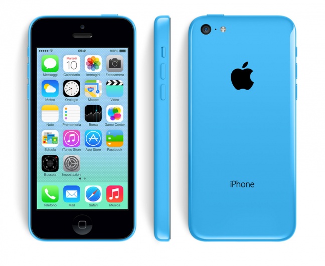 iphone 5c blu